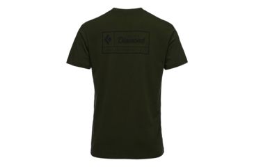 Image of Demo, Black Diamond M Ss Heritage Tee - Mens, Sargeant, Medium, AP7300473006MED1