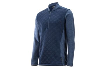 Image of DEMO, ExOfficio Harwood 1/4 Zip Long Sleeve - Mens, Medium, Navy, 1011-3182-Navy-M