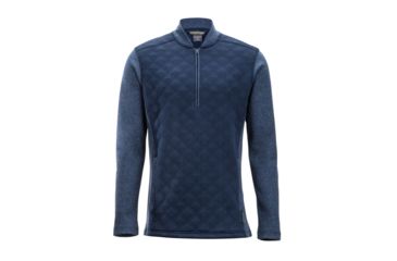 Image of DEMO, ExOfficio Harwood 1/4 Zip Long Sleeve - Mens, Medium, Navy, 1011-3182-Navy-M