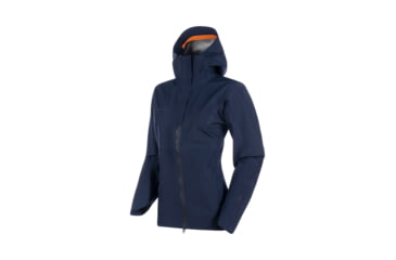 Image of Demo, Mammut Women's 3850 HS Hooded Jacket, Peacoat, Small, 10102687050125100-DEMO