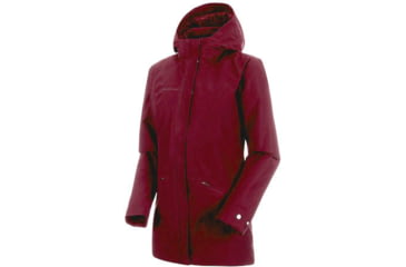Image of Demo, Mammut Womens Chamuera SO Thermo Parka, Beet, Small, 1011002303490110-DEMO