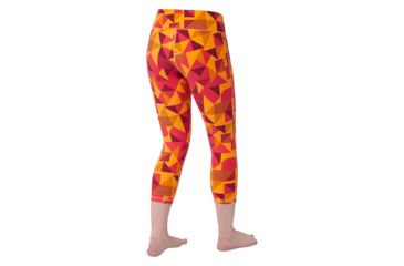 Image of Demo, Mountain Equipment Cala Crop Legging - Womens, Orange Sherbert, 12, ME-004079-OS-12,