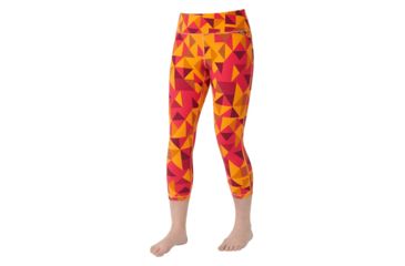 Image of Demo, Mountain Equipment Cala Crop Legging - Womens, Orange Sherbert, 12, ME-004079-OS-12,
