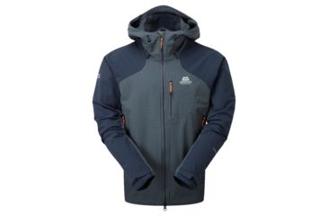 Image of Demo, Mountain Equipment Frontier Hooded Jacket, Ombre Blue/Cosmos, Large, ME-001076-Me-01316-L
