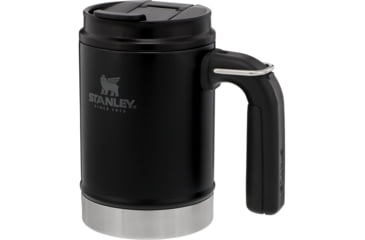 Image of Demo, Stanley Classic Big Grip Camp Mug 16oz-, Matte Black, 16 ounce, 10-01693-024
