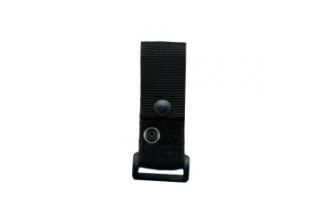 Image of DeSantis Ambidextrous - Black - Epaulet Radio Microphone Holder N53BJZZZ0
