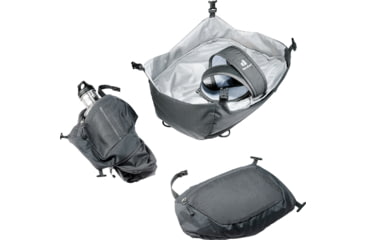 Image of Deuter Aircontact Pro 65L Plus 10L SL Backpack, Graphite, 337002540140