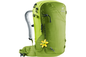 Image of Deuter Freerider Pro 32+ SL Climbing Packs, Moss/Citrus, 330342128030
