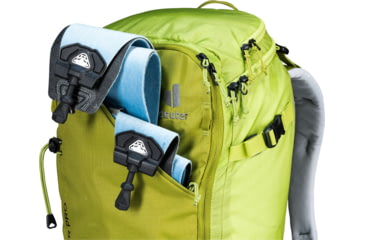 Image of Deuter Freerider Pro 32+ SL Climbing Packs - Womens, Moss/Citrus, 330342228030