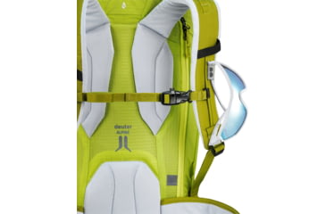 Image of Deuter Freerider Pro 32+ SL Climbing Packs - Womens, Moss/Citrus, 330342228030