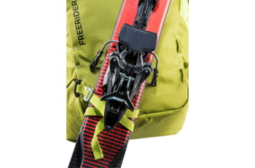 Image of Deuter Freerider Pro 32+ SL Climbing Packs - Womens, Moss/Citrus, 330342228030