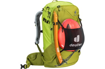 Image of Deuter Freerider Pro 32+ SL Climbing Packs - Womens, Moss/Citrus, 330342228030