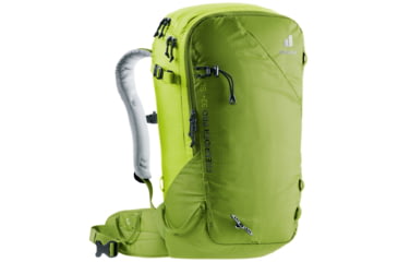 Image of Deuter Freerider Pro 32+ SL Climbing Packs - Women's, Moss-Citrus, 42L, 330342228030