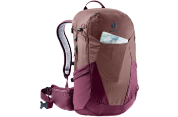 Image of Deuter Futura 25 SL Backpack - Womens, Ashrose/Cassis, 340022155990