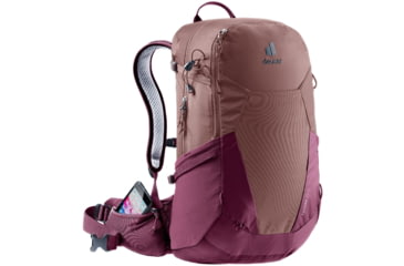 Image of Deuter Futura 25 SL Backpack - Womens, Ashrose/Cassis, 340022155990
