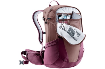 Image of Deuter Futura 25 SL Backpack - Womens, Ashrose/Cassis, 340022155990