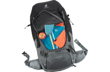 Image of Deuter Futura Air Trek 60 + 10 Pack, Black-Graphite, 70L, 340232174030