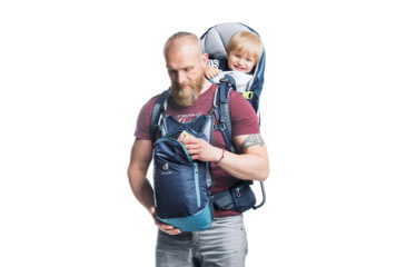Image of Deuter Kid Comfort Pro Child Carrier, Midnight, 22L, 3621326-3003-0