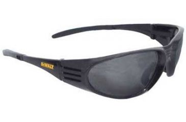 Image of DeWALT Ventilator DPG56B Protective Glasses, Smoke Lens, Black Frame
