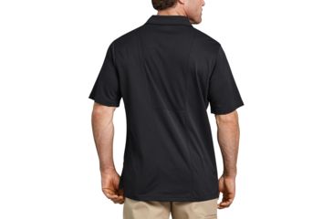 Image of Dickies - Industrial Work Tech Performance Ventilated Polo, Black - LS425BK 2X