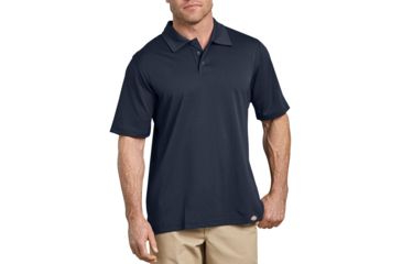 Image of Dickies - Industrial Work Tech Performance Ventilated Polo, Dark Navy - LS425DN L