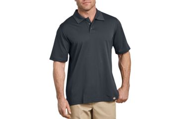 Image of Dickies - Industrial Work Tech Performance Ventilated Polo, Dow Charcoal - LS425DC XL