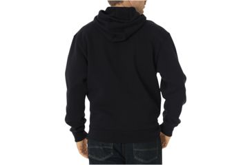 Image of Dickies Midweight Fleece Pullover Hoodie, Black - TW392BK 2X RG