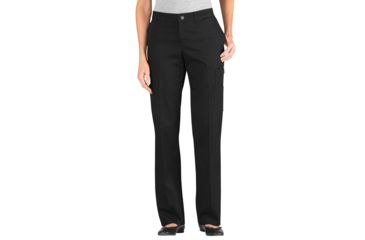 Image of Dickies Womens Relaxed Fit Straight Leg Cargo Pant, Black - FPW337BK18WUU