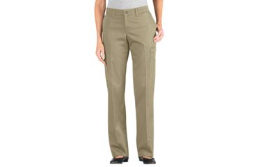 Image of Dickies Womens Relaxed Fit Straight Leg Cargo Pant, Desert Sand - FP337DS8UU