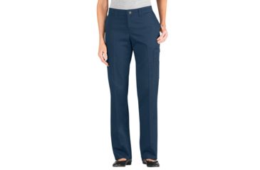Image of Dickies Womens Relaxed Fit Straight Leg Cargo Pant, Navy - FP337NV12RG