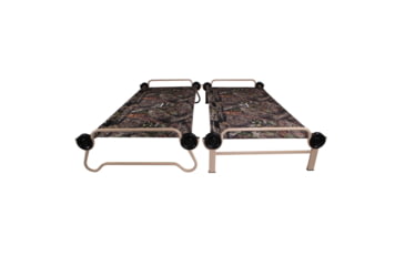 Image of Disc-O-Bed Cam-O-Bunk with 2 Side Organizers, Mossy Oak, Extra Large, 30702BO