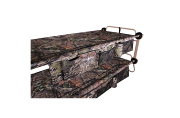 Image of Disc-O-Bed Cam-O-Bunk with 2 Side Organizers, Mossy Oak, Extra Large, 30702BO