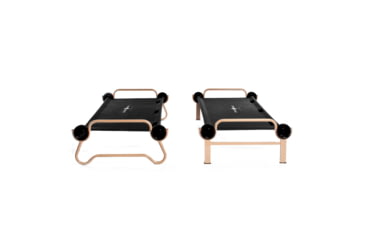 Image of Disc-O-Bed Cot with 2 Side Organizers, Black, Large, 30501BO