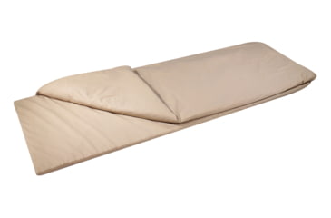 Image of Disc-O-Bed Duvalay with Luxury Memory Foam Sleeping Bag &amp; Duvet, Adults, Cappuccino, Extra Large, 50024