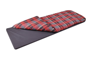 Image of Disc-O-Bed Duvalay with Luxury Memory Foam Sleeping Bag &amp; Duvet, Adults, Lumberjack, Extra Large, 50324