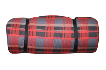 Image of Disc-O-Bed Duvalay with Luxury Memory Foam Sleeping Bag &amp; Duvet, Adults, Lumberjack, Extra Large, 50324
