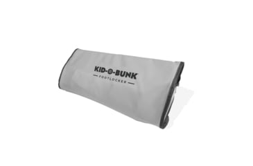 Image of Disc-O-Bed Kid-O-Bunk Angled Footlocker, 600D Polyester, Grey, Childs, 50052