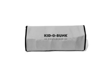 Image of Disc-O-Bed Kid-O-Bunk Angled Footlocker, 600D Polyester, Grey, Childs, 50052