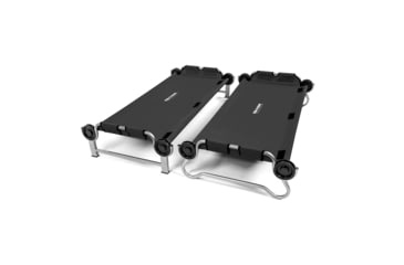 Image of Disc-O-Bed Kid-O-Bunk Portable Cot System, Youth, Black, 31505B
