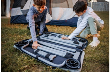 Image of Disc-O-Bed Kid-O-Bunk Portable Cot System, Youth, Black, 31505B