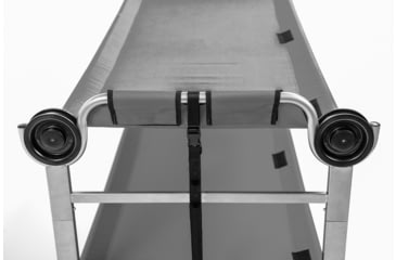 Image of Disc-O-Bed Kid-O-Bunk Portable Cot System, Youth, Grey, 31205B