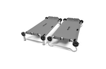 Image of Disc-O-Bed Kid-O-Bunk Portable Cot System, Youth, Grey, 31205B