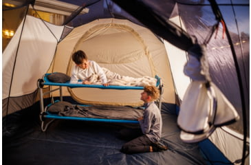 Image of Disc-O-Bed Kid-O-Bunk Portable Cot System, Youth, Teal, 31105B