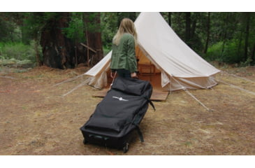 Image of Disc-O-Bed Rolling Bag, 2XL Disc-O-Bed, Black, 50576