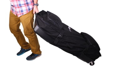 Image of Disc-O-Bed Rolling Bag, 2XL Disc-O-Bed, Black, 50576