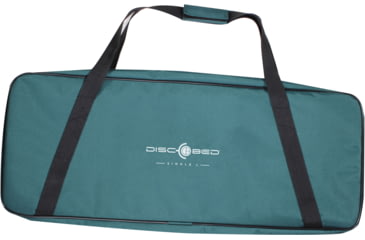 Image of Disc-O-Bed Single Large Sleeping Cot, 500lbs, 600D Polyester Sleeping Deck, Green, 30011