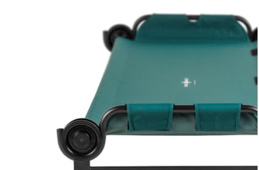 Image of Disc-O-Bed Single Portable Cot, Large, Green, 31001