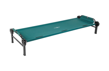 Image of Disc-O-Bed Single Portable Cot, Large, Green, 31001