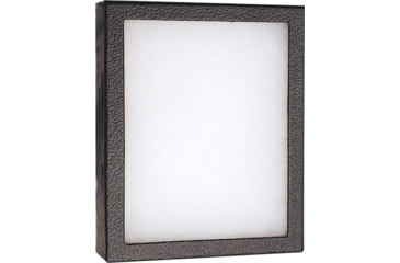 Image of Displays 12 Cotton Filled Display Boxes, 12in x 16in x 3/4in, Case of 12, Heavy Fiber Board Construction w/ Black Wrap, DC160