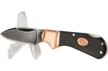 Image of Displays Small Easel Knife Display, Clear Acrylic Construction, Stands 1 1/2in Tall, Made To Display One Small Folding Or Fixed Blade Knife, Package Of 12, CAB2